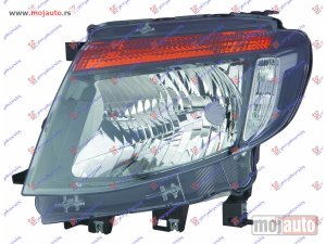 NOVI: delovi  FAR MEHANICKI/ELEKTRICNI CRNI (DEPO) Levo Ford ranger 12-15 -dostupno