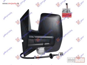 NOVI: delovi  RETROVIZOR MEHANICKI (MIGAVAC) (A KVALITET) (KONVEKSNO STAKLO) Levo Ford transit/tourneo custom 18-23 -dostupno