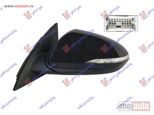 NOVI: delovi  RETROVIZOR ELEKTRICNI SA GREJACEM PM (ELEKTRO-SKLOPIV) (MEMORIJA) (MRTAV UGAO) (14 PIN) (A KVALITET) (ASFERICNO STAKLO) Levo Hyundai i30 fastback 20- -dostupno