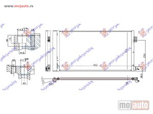 Glavna slika - HLADNJAK KLIME 2.0 TURBO BENZIN (585x310x16) Jaguar f-pace 15- -dostupno - MojAuto