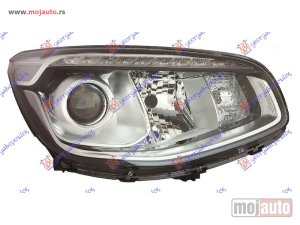 NOVI: delovi  FAR ELEKTRICNI SA LED DNEVNIM SVETLOM (DEPO) Desno Kia soul 13-16 -dostupno