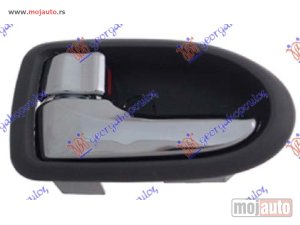 NOVI: delovi  KVAKA PREDNJIH/ZADNJIH VRATA UNUTRASNJA HROM/SIVA Levo Mazda mpv 03-06 -dostupno