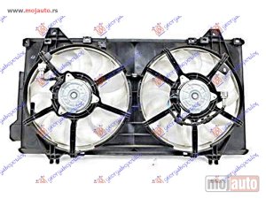 NOVI: delovi  VENTILATOR (DUPLI) KOMPLET (2.0/2.4 BENZIN) Mazda 6 13-16 -dostupno