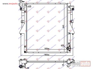 NOVI: delovi  HLADNJAK MOTORA 2.4 DI-D DIZEL (4N15) (525x669x16) Fiat fullback 16- -dostupno