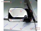 NOVI: delovi  RETROVIZOR ELEKTRICNI HROM (ELEKTRO-SKLOPIV) (MIGAVAC) (A KVALITET) (KONVEKSNO STAKLO) Desno Mitsubishi pajero 12- -dostupno