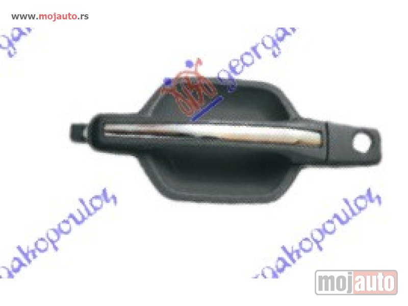 Glavna slika -  KVAKA PREDNJIH VRATA SPOLJASNJA Desno Mitsubishi pajero 07-12 -dostupno - MojAuto