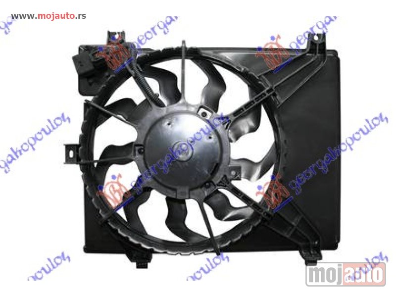 Glavna slika -  VENTILATOR KOMPLET (1.1cc) (+AC) Hyundai i10 10-13 -dostupno - MojAuto