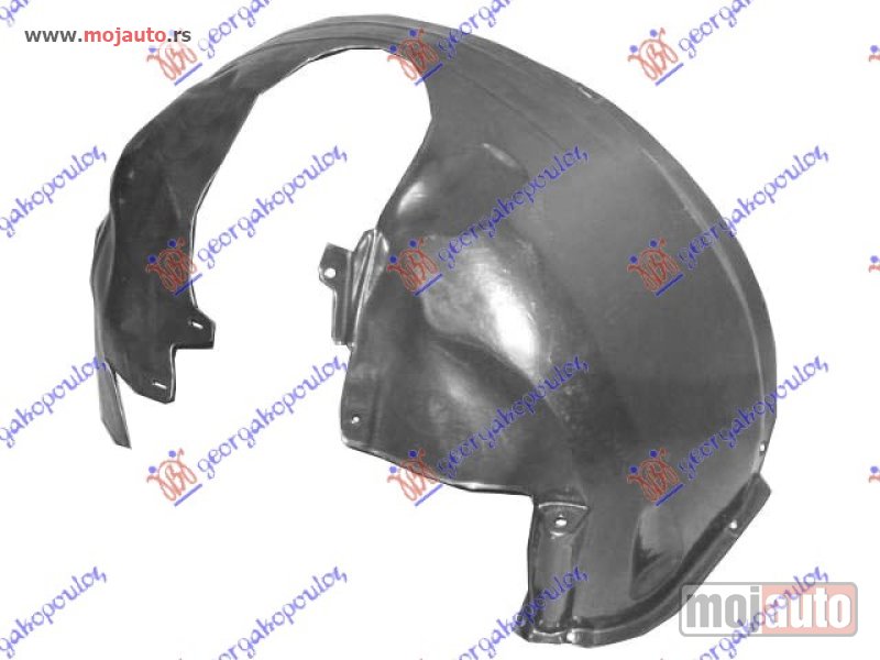 Glavna slika -  POTKRILO PLASTICNO (A KVALITET) Levo Ford transit connect 10-13 -dostupno - MojAuto