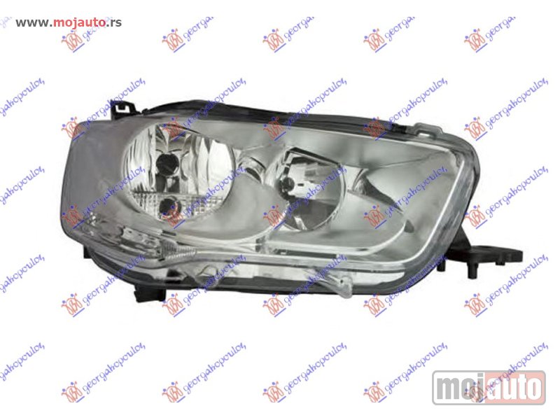 Glavna slika -  FAR MEHANICKI/ELEKTRICNI (DEPO) Desno Citroen c-elysee 13-16 -dostupno - MojAuto