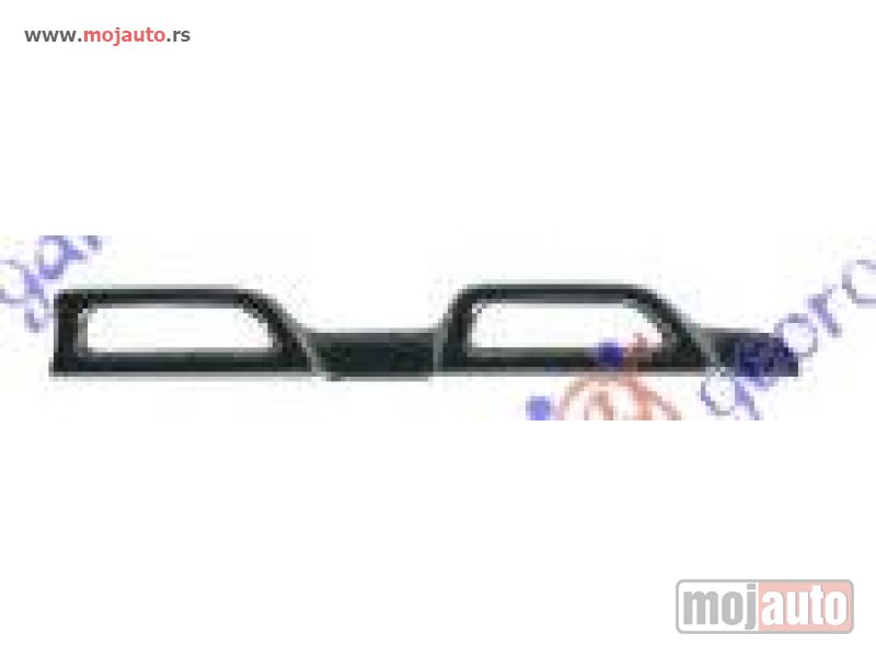 Glavna slika -  LAJSNA PVC MASKE DONJA HROM 13- Desno Dacia duster 10-17 -dostupno - MojAuto