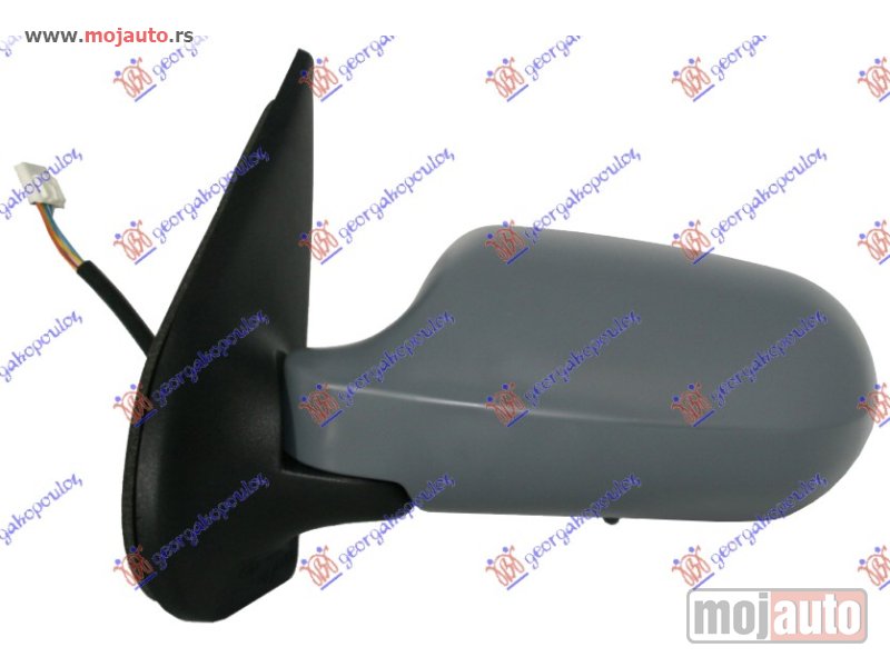 Glavna slika -  RETROVIZOR ELEKTRICNI PM (SENZOR) -07 (ASFERICNO STAKLO) Levo Fiat albea 02-05 -dostupno - MojAuto