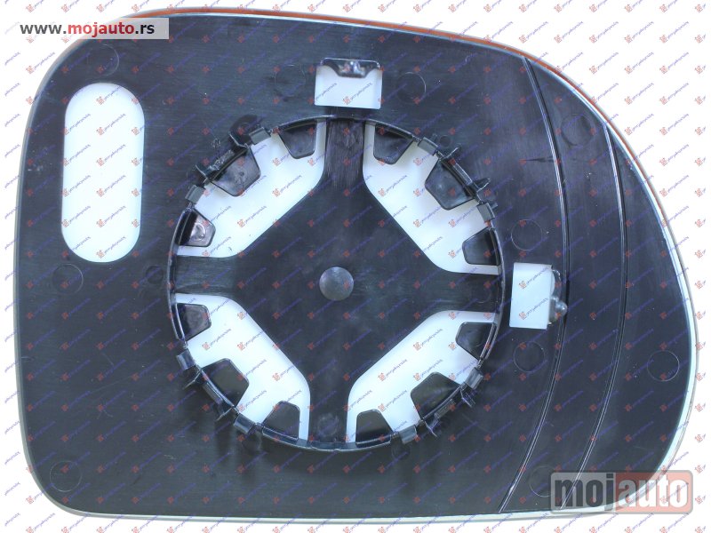 Glavna slika -  STAKLO RETROVIZORA (ASFERICNO) Levo Fiat 500 l 17- -nedostupno - MojAuto