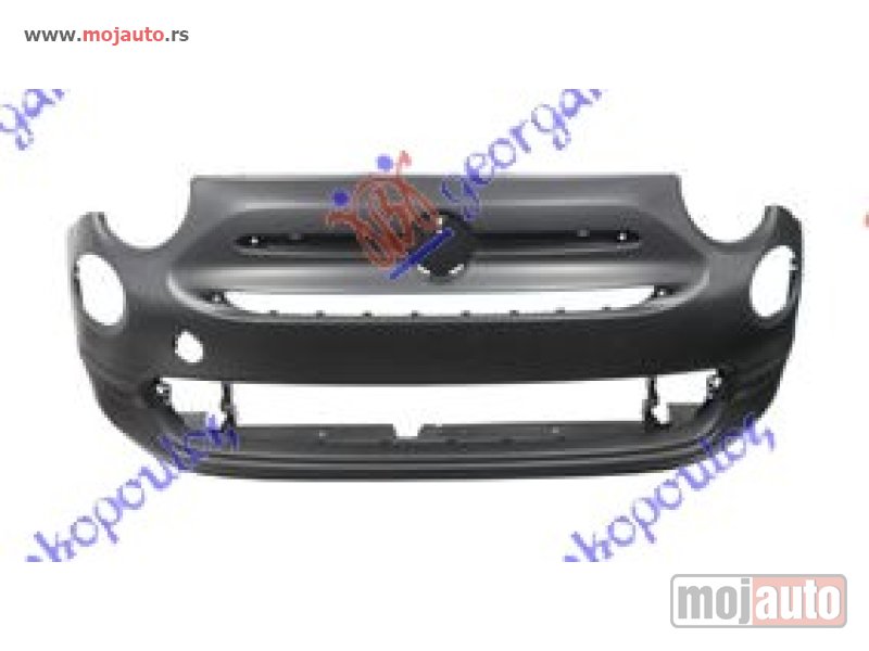 Glavna slika -  PREDNJI BRANIK PM Fiat 500 15- -nedostupno - MojAuto