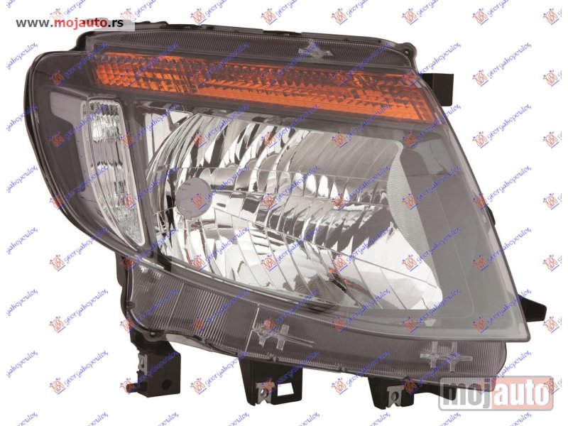 Glavna slika -  FAR MEHANICKI/ELEKTRICNI CRNI (DEPO) Desno Ford ranger 12-15 -dostupno - MojAuto