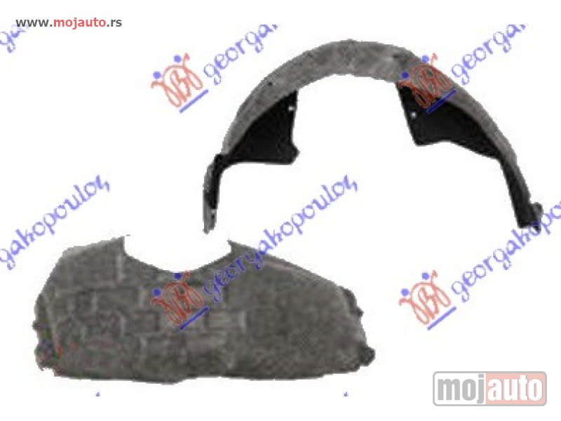 Glavna slika -  ZADNJE POTKRILO 5 VRATA Levo Ford focus 11-14 -dostupno - MojAuto