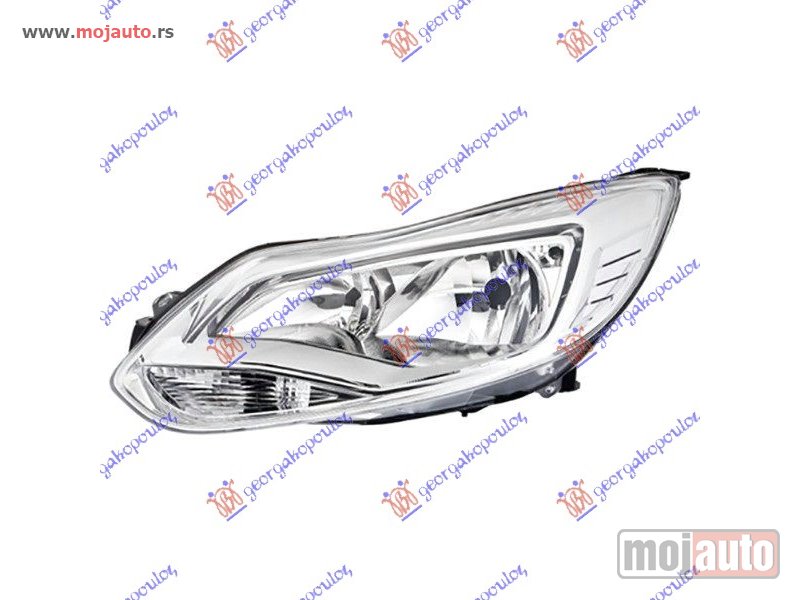 Glavna slika -  FAR ELEKTRICNI HROM (HELLA) Levo Ford focus 11-14 -dostupno - MojAuto