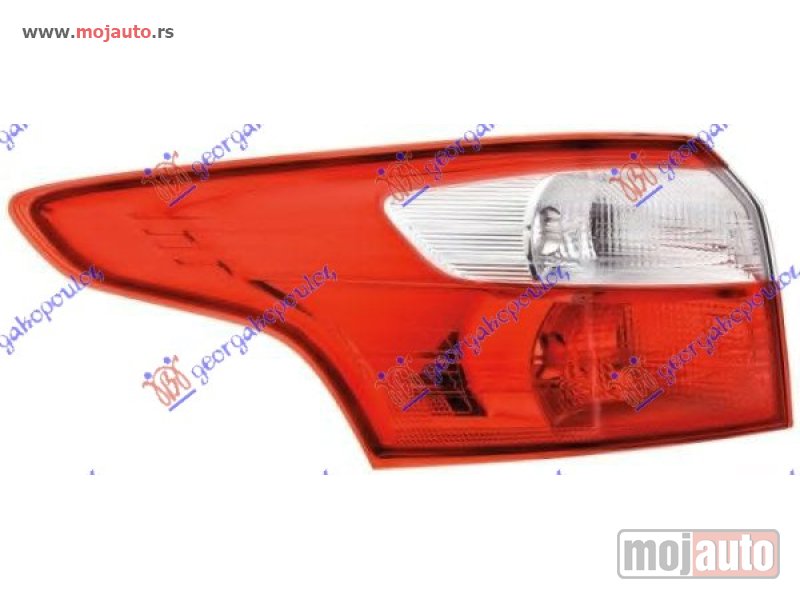 Glavna slika -  STOP LAMPA SPOLJASNJA KARAVAN (DEPO) Levo Ford focus 11-14 -dostupno - MojAuto