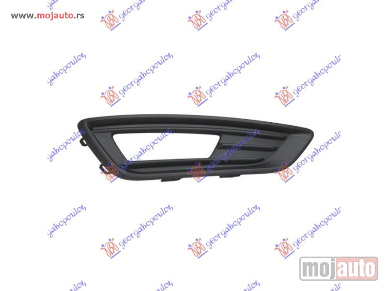Glavna slika -  RESETKA PREDNJEG BRANIKA (SA MAGLENKOM) Desno Ford focus 14-18 -dostupno - MojAuto