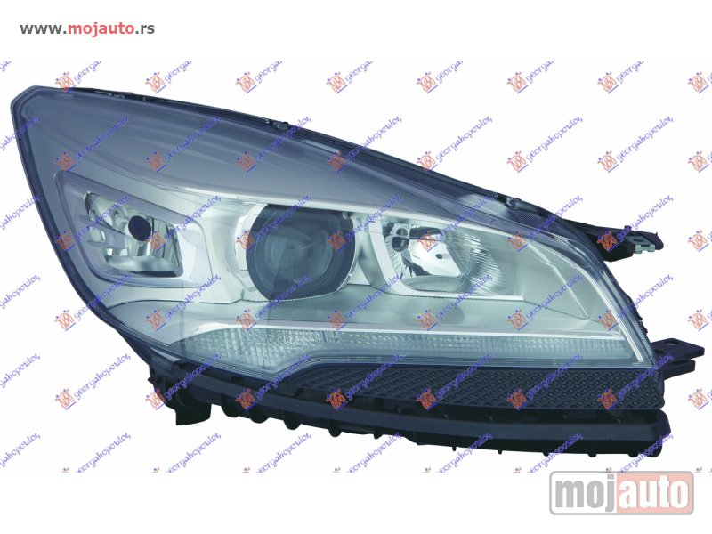 Glavna slika -  FAR Bi-XENON CRNI SA LED DNEVNIM SVETLOM (DEPO) Desno Ford kuga 13-16 -dostupno - MojAuto