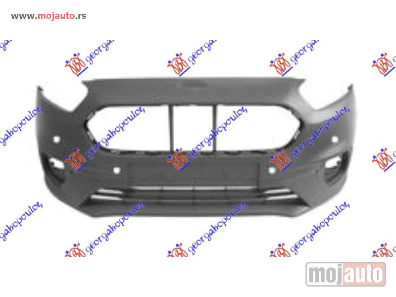 Glavna slika -  PREDNJI BRANIK CEO PM (4 OTVORA ZA SENZOR) 16- Ford transit/tourneo courier 13- -dostupno - MojAuto