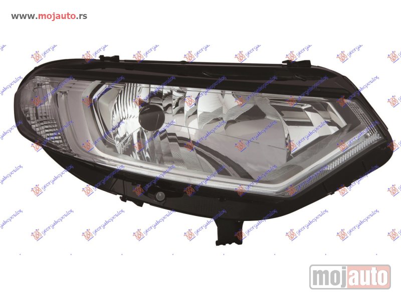 Glavna slika -  FAR ELEKTRICNI (H4) SA LED DNEVNIM SVETLOM (DEPO) Desno Ford ecosport 13-17 -dostupno - MojAuto
