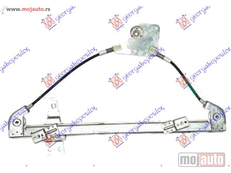 Glavna slika -  PODIZAC ZADNJEG PROZORA ELEKTRICNI (BEZ MOTORA) (A KVALITET) Levo Hyundai i20 (h/b) 14-18 -dostupno - MojAuto