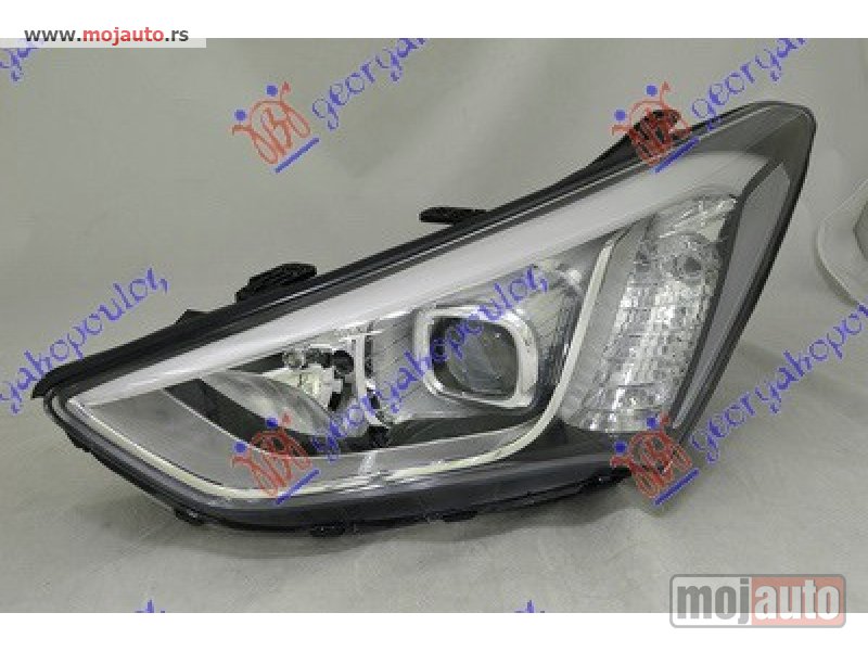 Glavna slika -  FAR XENON SA LED DNEVNIM SVETLOM (TYC) Levo Hyundai santa fe 12-16 -dostupno - MojAuto
