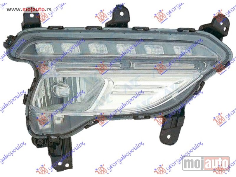 Glavna slika -  MAGLENKA LED Desno Hyundai santa fe 16-18 -dostupno - MojAuto
