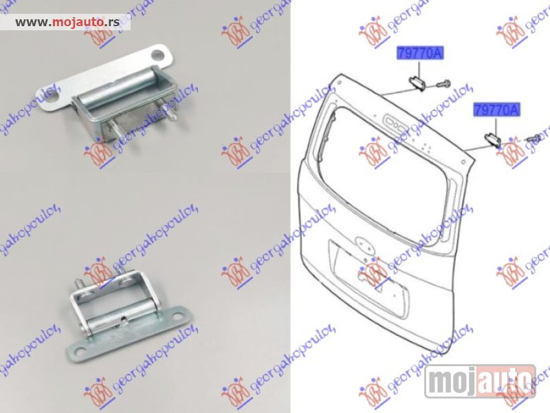 Glavna slika -  SARKA GEPEK VRATA (L=D) Hyundai h1 18- -dostupno - MojAuto