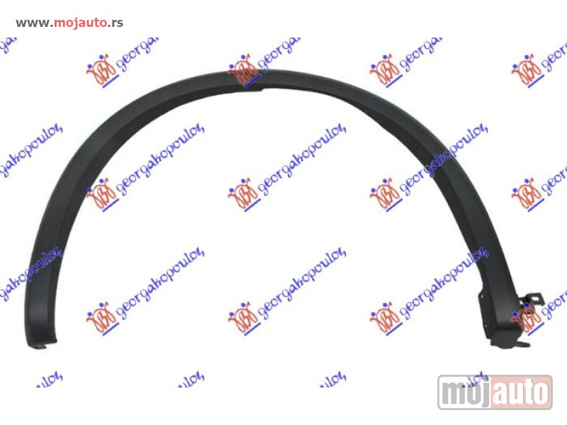 Glavna slika -  RUB PLASTICNI PREDNJEG BLATOBRANA Levo Infinity qx30 16- -dostupno - MojAuto