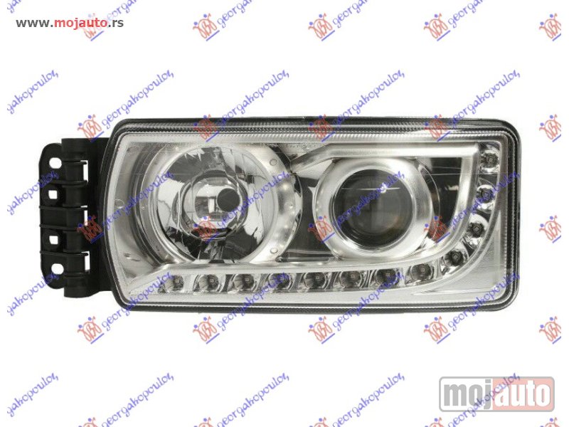 Glavna slika -  FAR ELEKTRICNI SA LED DNEVNIM SVETLOM 2013- (DEPO) Levo Iveco stralis 03- -dostupno - MojAuto