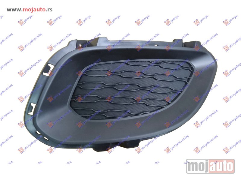 Glavna slika -  RESETKA PREDNJEG BRANIKA (BEZ MAGLENKE) Levo Kia rio h/b 11-14 -nedostupno - MojAuto