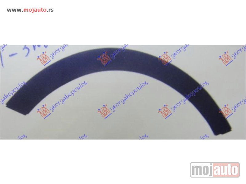 Glavna slika -  RUB PLASTICNI PREDNJEG BLATOBRANA Levo Kia sportage 10-14 -dostupno - MojAuto