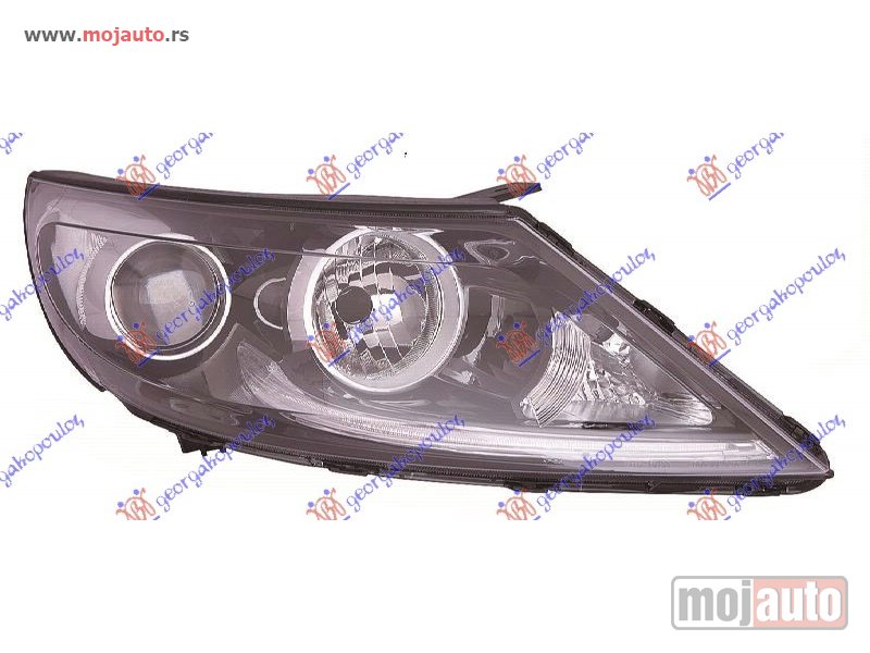 Glavna slika -  FAR ELEKTRICNI SA LED DNEVNIM SVETLOM (DEPO) Desno Kia sportage 14-15 -nedostupno - MojAuto