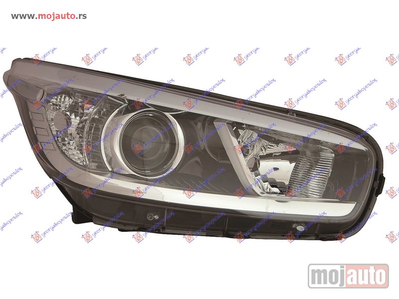 Glavna slika -  FAR ELEKTRICNI CRNI (SA MOTOROM) (DEPO) Desno Kia ceed 5d 13-15 -nedostupno - MojAuto