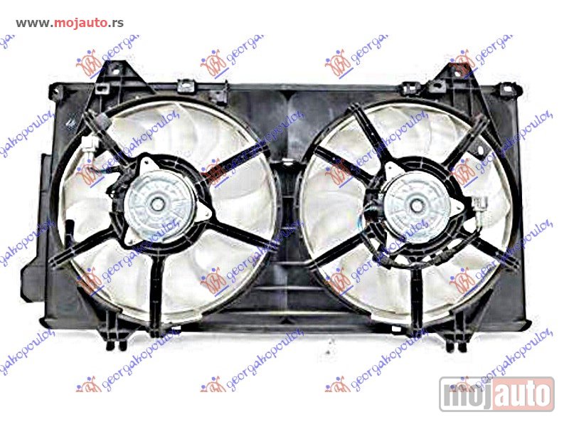 Glavna slika -  VENTILATOR (DUPLI) KOMPLET (2.0/2.4 BENZIN) Mazda 6 13-16 -dostupno - MojAuto