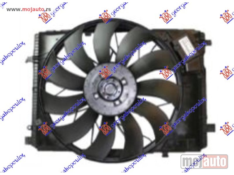 Glavna slika -  VENTILATOR KOMPLET (6.2 BENZIN) Mercedes e class (w212) 13-16 -dostupno - MojAuto