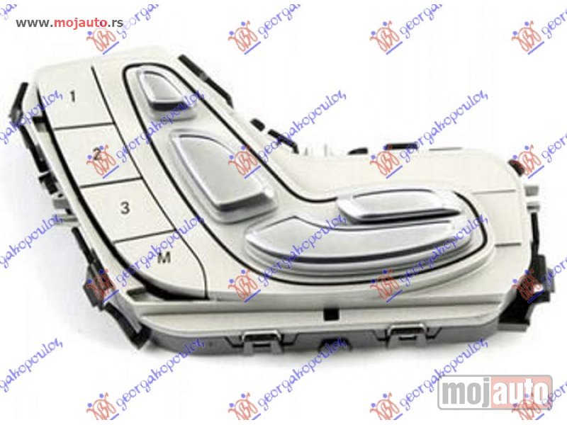 Glavna slika -  PREKIDAC ZA PODESAVANJE SEDISTA (MEMORIJA) (CRVENO SVETLO) (3 PIN) Levo Mercedes eqc (bm293) 19- -dostupno - MojAuto