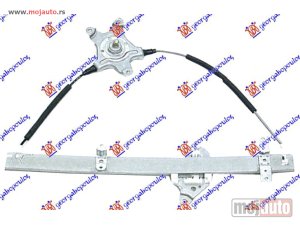 NOVI: delovi  PODIZAC PREDNJEG PROZORA MEHANICKI Levo Nissan p/u (d22) navara 2wd-4wd 01-10 -dostupno