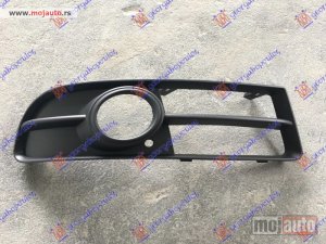 NOVI: delovi  RESETKA PREDNJEG BRANIKA (SA MAGLENKOM) (OTVORENA) (S-LINE/S4) Desno Audi a4 04-07 -nedostupno