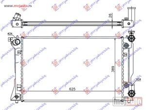 NOVI: delovi  HLADNJAK MOTORA 2.0 i-VVTi BENZIN (AUTO) (625x390) Toyota avensis (t25) 03-08 -dostupno