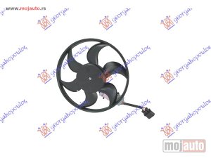 NOVI: delovi  VENTILATOR (MOTOR+ELISA) (4.2 FSI BENZIN - 2.7/3.0 TDI DIZEL) (400mm) (400W) (DESNO) Audi a6 04-08 -dostupno