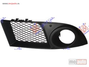 NOVI: delovi  RESETKA PREDNJEG BRANIKA (SA MAGLENKOM) Desno Fiat doblo 05-09 -dostupno