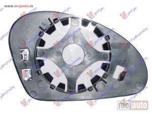 Glavna slika - STAKLO RETROVIZORA SA GREJACEM (ASFERICNO) Levo Seat toledo 04-12 -dostupno - MojAuto