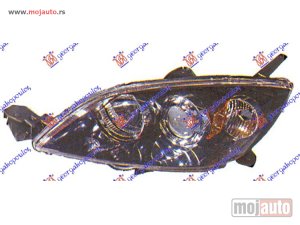 NOVI: delovi  FAR ELEKTRICNI 5 VRATA (TYC) Levo Mazda 3 sdn-h/b (bk) 04-08 -nedostupno