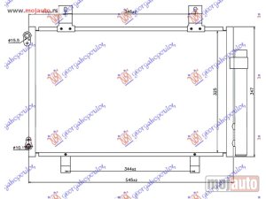 Glavna slika - HLADNJAK KLIME BENZIN/DIZEL (500x335x16) Suzuki swift h/b 06-11 -dostupno - MojAuto