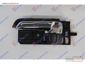 Glavna slika - KVAKA PREDNJIH/ZADNJIH VRATA UNUTRASNJA HROM/CRNA Levo Suzuki swift h/b 06-11 -dostupno - MojAuto