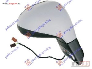 NOVI: delovi  RETROVIZOR ELEKTRICNI PM (MIGAVAC) (SENZOR) (KONVEKSNO STAKLO) Desno Peugeot 207 06-14 -nedostupno