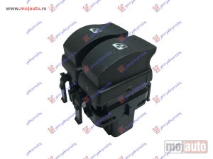 NOVI: delovi  PREKIDAC U PREDNJIM VRATIMA (2 TASTERA) (CRNI KONEKTOR) (AUTO) (10PIN) Levo Renault megane sdn-h/b-l/b 02-05 -dostupno