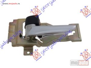 NOVI: delovi  KVAKA PREDNJIH/ZADNJIH VRATA UNUTRASNJA HROM/CRNA Levo Ford ranger 06-09 -dostupno